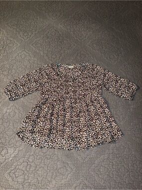 Antilia Femme Baby Doll Blouse-Floral Paisley Print- Women’s Size-M